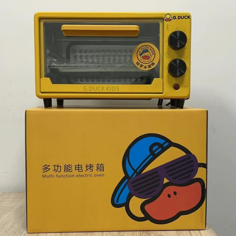 Little Yellow Duck Household Electric Oven Small Mini Multi-Function Oven Large Capacity Baking Gift Wholesale Delivery Package