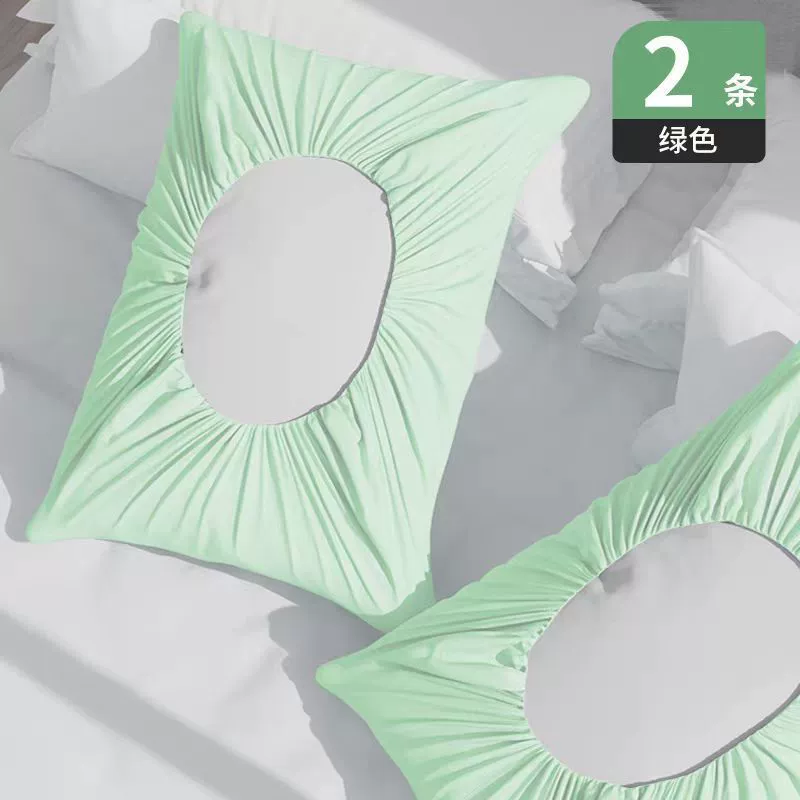 Elastic and regular pillowcases for home or travel, thicker, soft, sterilized, various designs