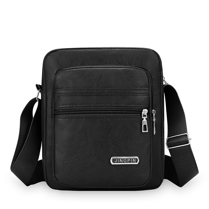Bolso de hombre transfronterizo PU nuevo estilo coreano bolso de hombro de negocios ocio de gran capacidad mochila de hombre mochila de hombro no