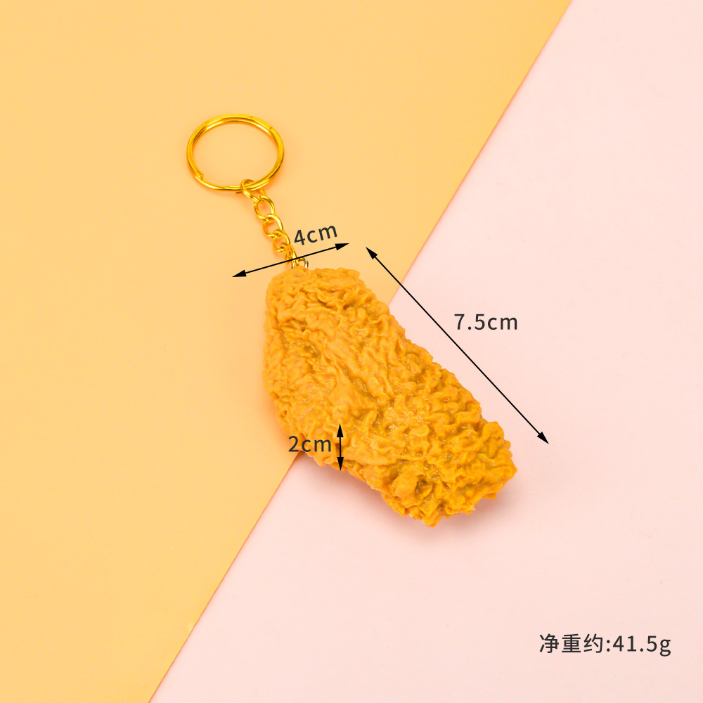 Chicken wing keychain
