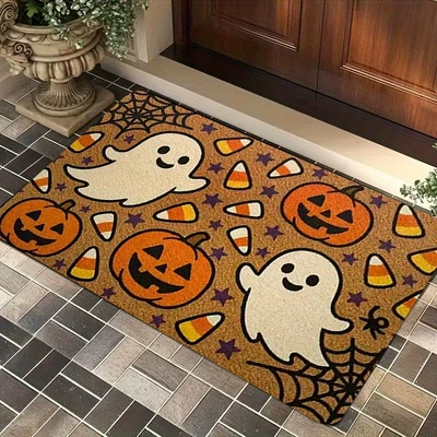 Avtomobil döşəmə paspasları – Thick and Durable, Dirt-Resistant and Dust-Removing - zx-halloween-model-h-06-4060silk-circle