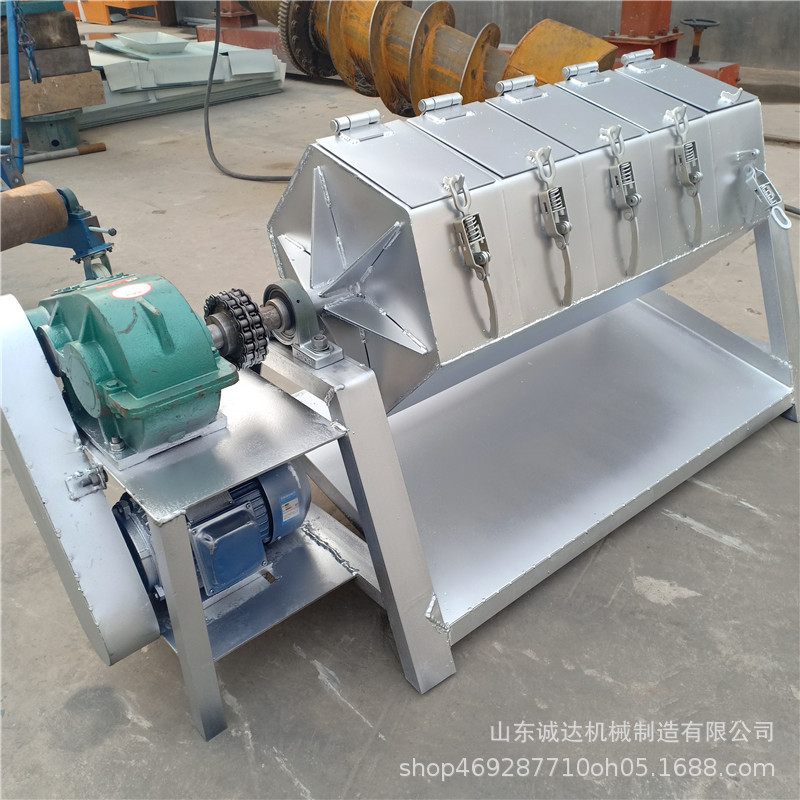 诚达现货供应 铁件干式打磨除锈机 六角滚筒式研磨抛光机