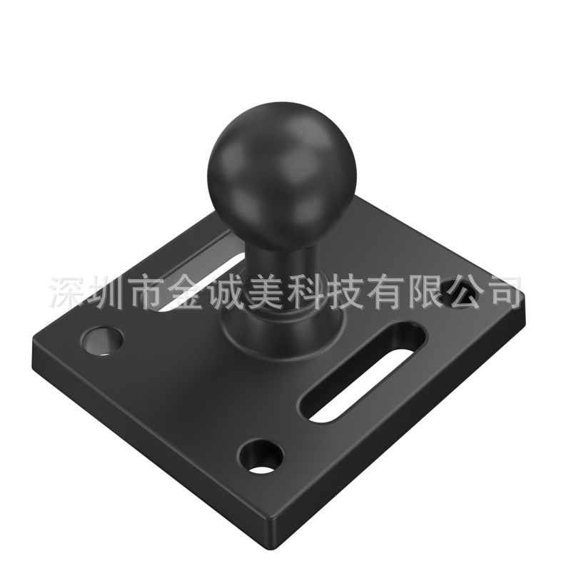 Square base-17mm ball head