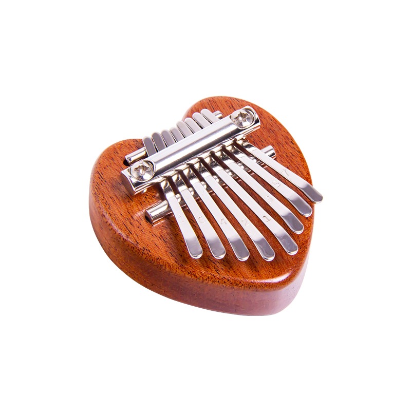 8 teclas mini Kalimba delicado dedo pulgar piano Marimba música accesorios colgante regalo