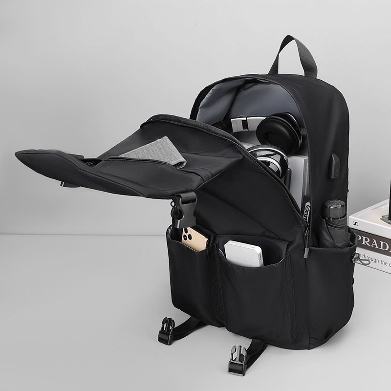 【廠家批發(fā)】定制雙肩包印logo休閑背包男女書包時(shí)尚訂制禮品印字