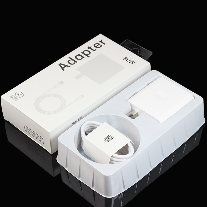 80W Super flash cargador para OPPOreno9pro findx6 K10 ACE cargador de carga rápida cable de datos