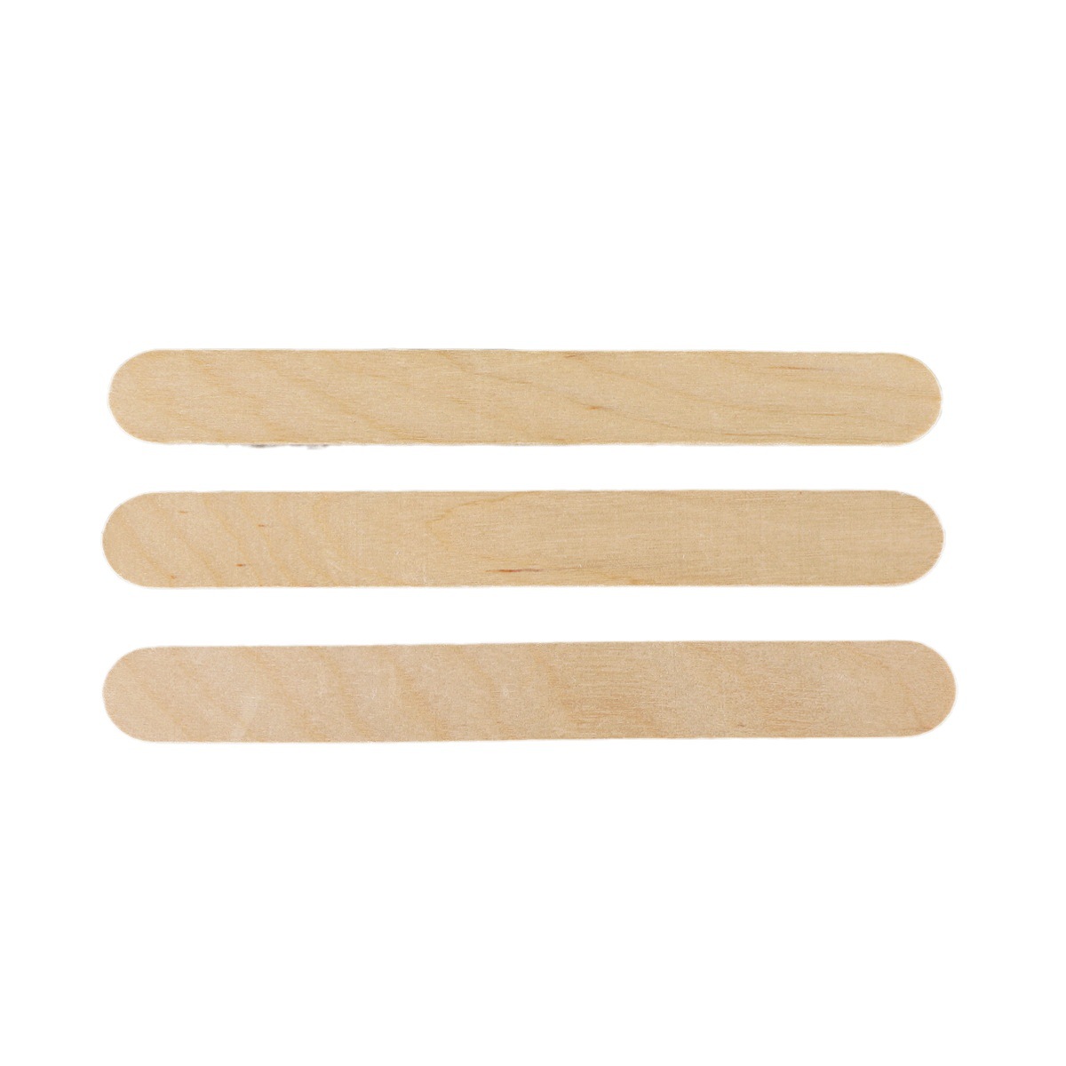 Depresores linguales desechables, sin empaque individual, para examen oral, aplicación de mascarillas faciales, palitos de madera, venta al por mayor, para salones de belleza.