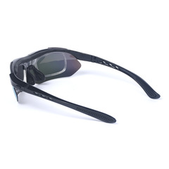 0089山地自行車騎行眼鏡偏光太陽鏡戶外釣魚運動墨鏡5片套裝