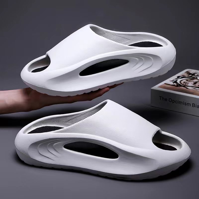 Summer Men's Outer Wear Fashionable Sports Slippers Thick-Soled Personalized Non-Slip Anti-Odor Wear-Resistant Soft-Soled Men's Slippers