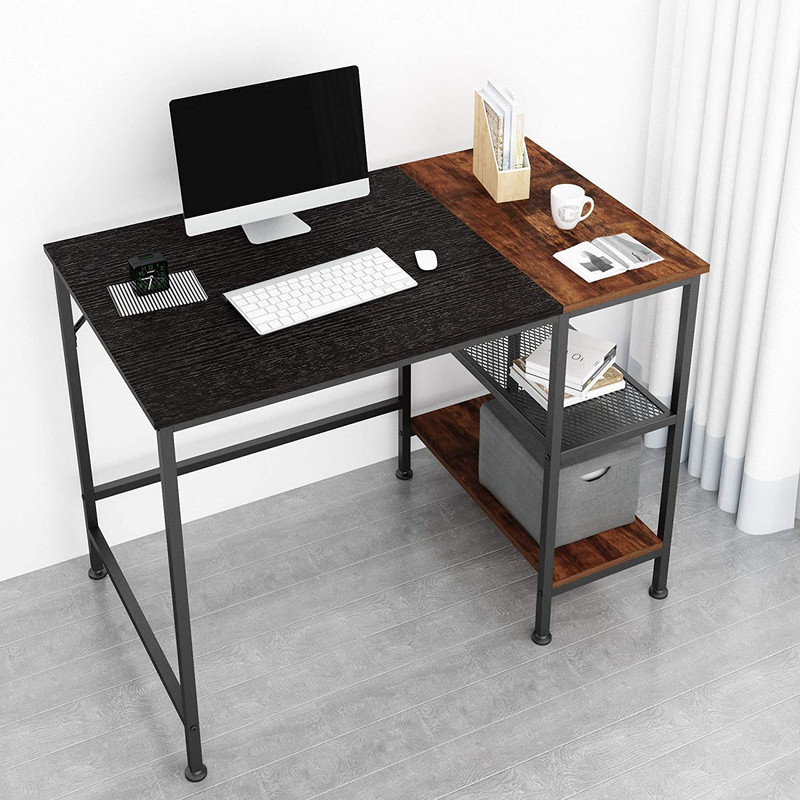 Cross-border Hot Sale Laptop Desk Desktop Computer Desk Simple Bedroom Student Writing Desk Modern Office Desk