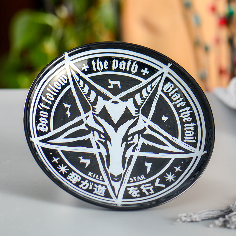 Pequeño plato de murciélago de calabaza de cerámica pintada, cerámica de arcilla de nube blanca, regalo de Halloween, plato de postre de fruta de cerámica