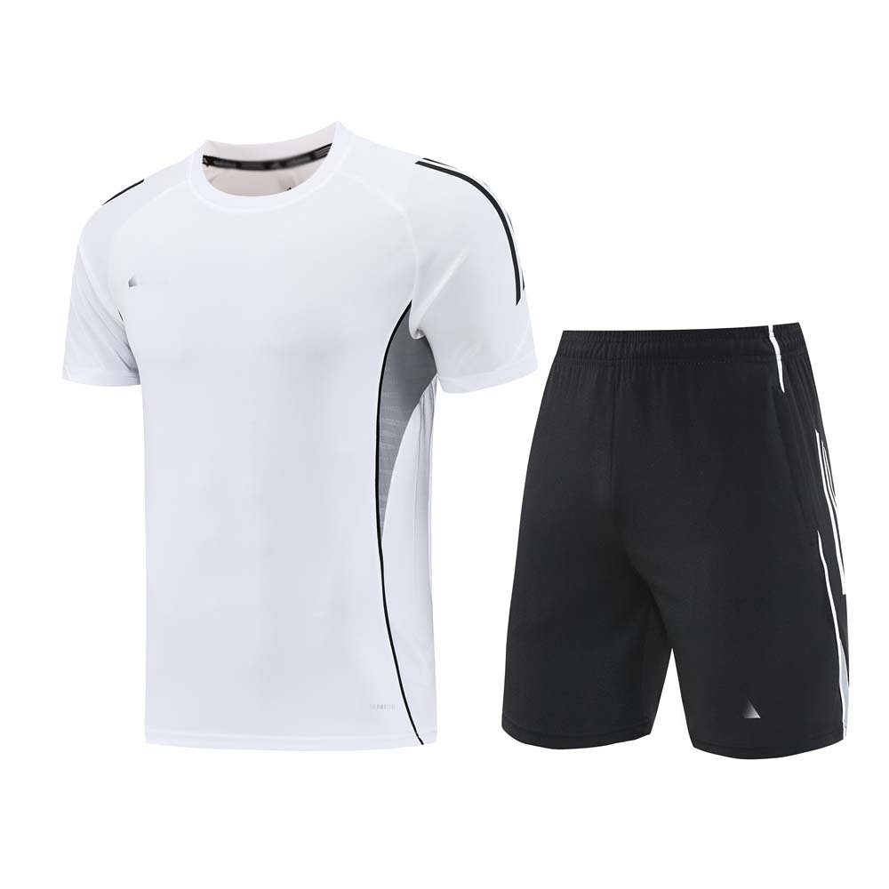 24-25 uniformes de fútbol, trajes casuales, deportes de secado rápido para hombres, camisetas de fútbol de manga corta, uniformes de competición, el equipo establece el número de impresión Z