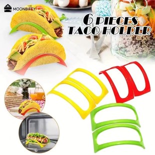 Factory wholesale Mexican plastic pancake clip new corn roll tower can simple clip Kitchen pancake food rack