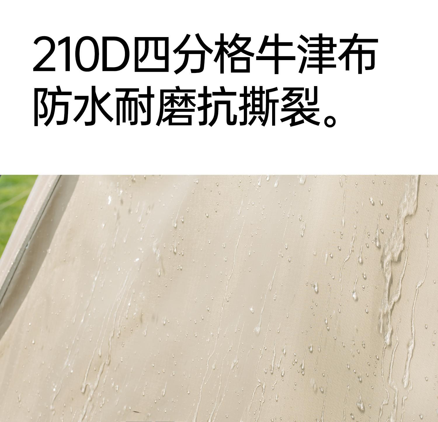 Vinyl Quick-Open No-Setup Dome Tent Outdoor Camping Gear Sun Protection Rainproof Canopy Stormproof