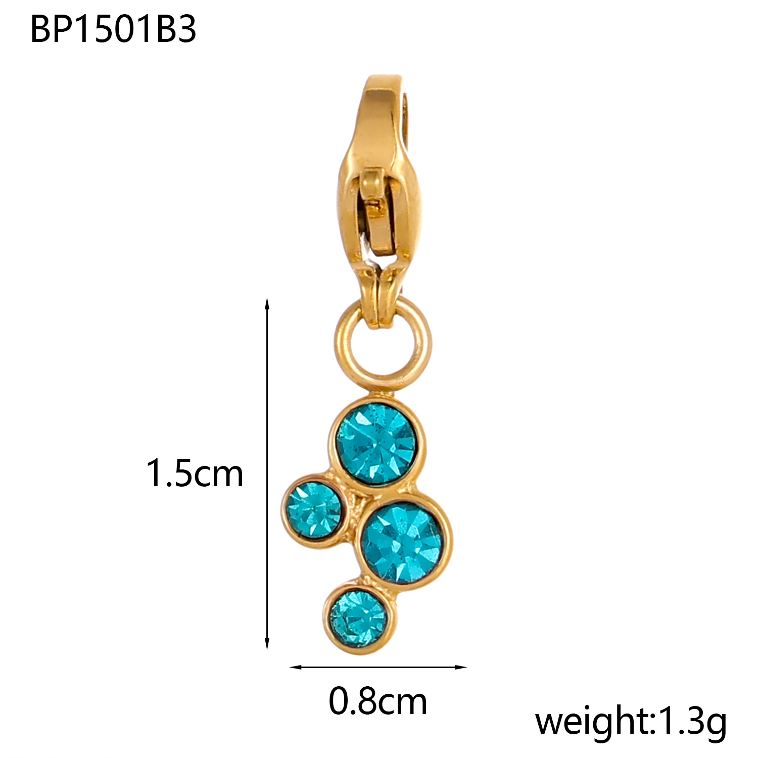 2g Weight Pendant, Chain Jewelry Making Type DIY Ornament Accessories Classification 1 Piece Quantity 304 Stainless Steel Material Geometric Pattern All Seasons Season Plating Design Simple Style Style 1 Piece 304 Stainless Steel Geometric Pendant Chain 6