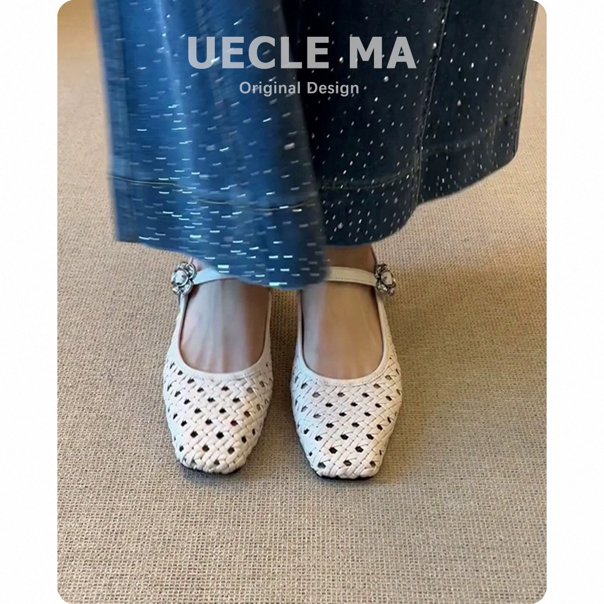 Овчина ~ Женские полутапочки с мешковатым носком, сандалии Birkenhole высшего качества и плетеные полые мюли на одной ноге.