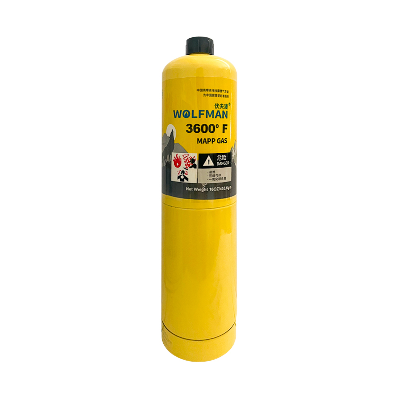 Pistola de soldadura sin oxígeno gas gas amarillo MAPP portátil de soldadura de aluminio de cobre aire acondicionado refrigerador reparación de tubos de cobre soldadura manpu gas