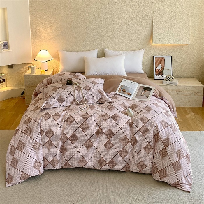 Nueva cubierta de edredón de estilo chino una sola pieza para comprar una sola pieza más gruesa de lana molida otoño invierno calor al por mayor cubierta de edredón de algodón una sola pieza