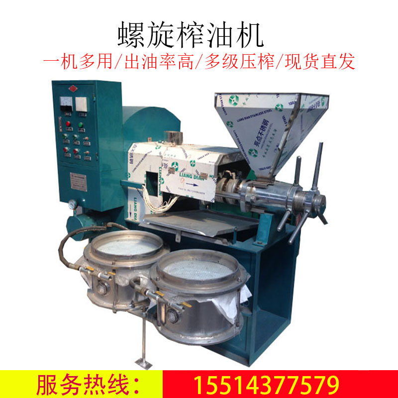 全自动螺旋榨油机 螺旋榨油机价格 环保多功能全自动螺旋榨油机