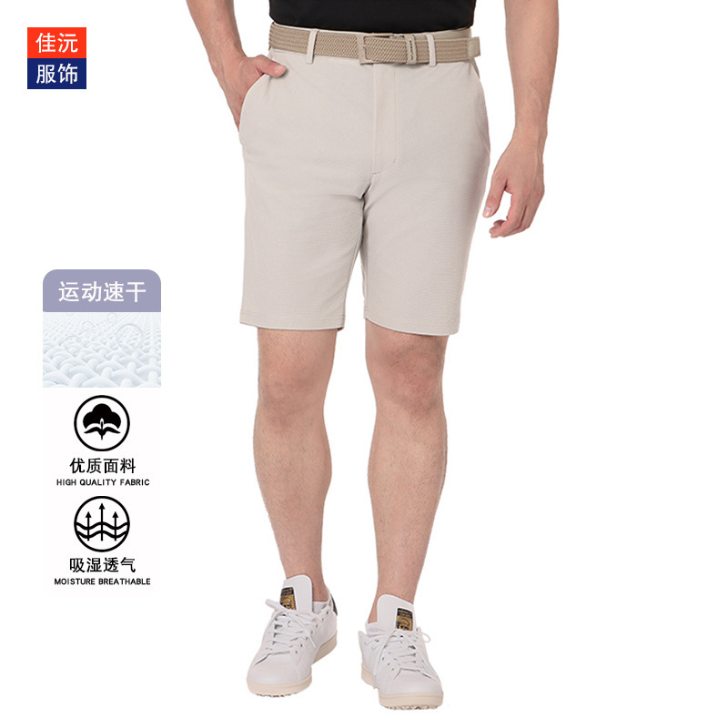 High-End Customized Golf Clothing New Summer Pants Men's Sports Golf Breathable Quick-Drying Fashion Shorts Customized
