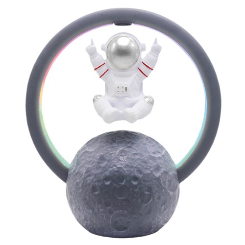 Maglev Bluetooth Speaker Astronaut Night Light Creative Gift Mini Ornament Outdoor Subwoofer Portable Speaker