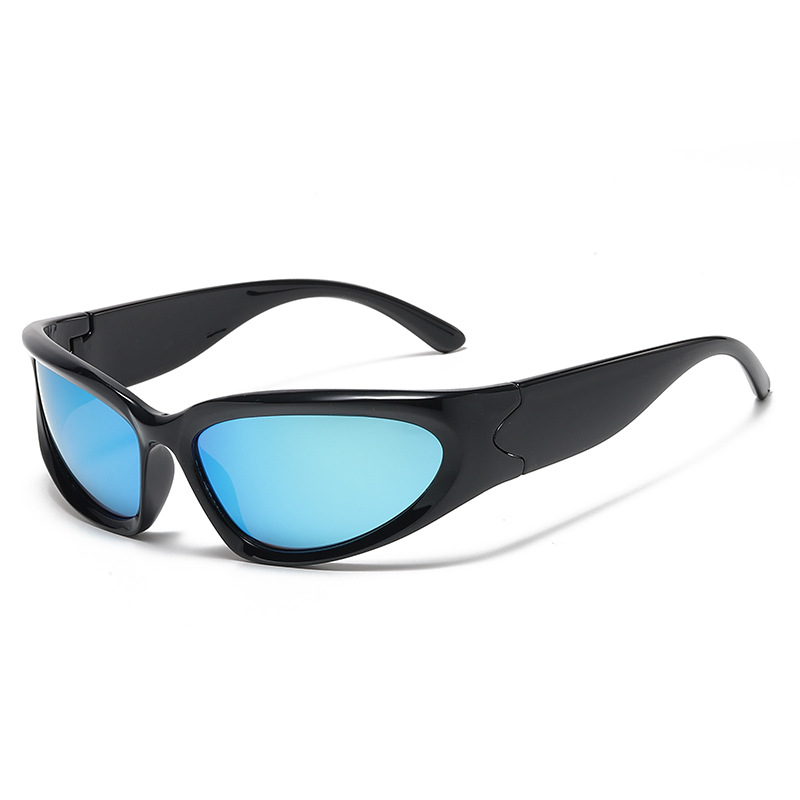 Black Frame blue reflective C5