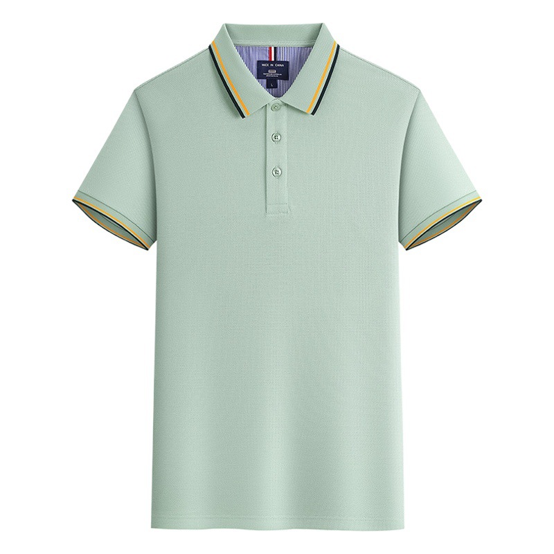 Caballo algodón suave brillante transpirable solapa manga corta Equipo Cultura publicidad camisa Camiseta polo ropa de trabajo personalizada