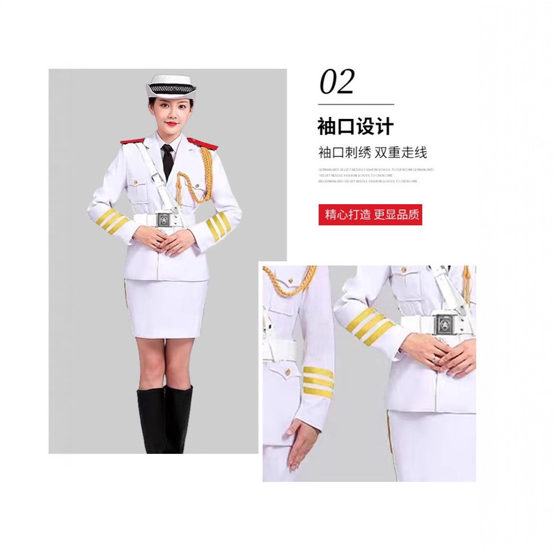 国旗班护卫队礼服升旗手仪仗队服装护旗手军乐团表演服超级英雄|undefined