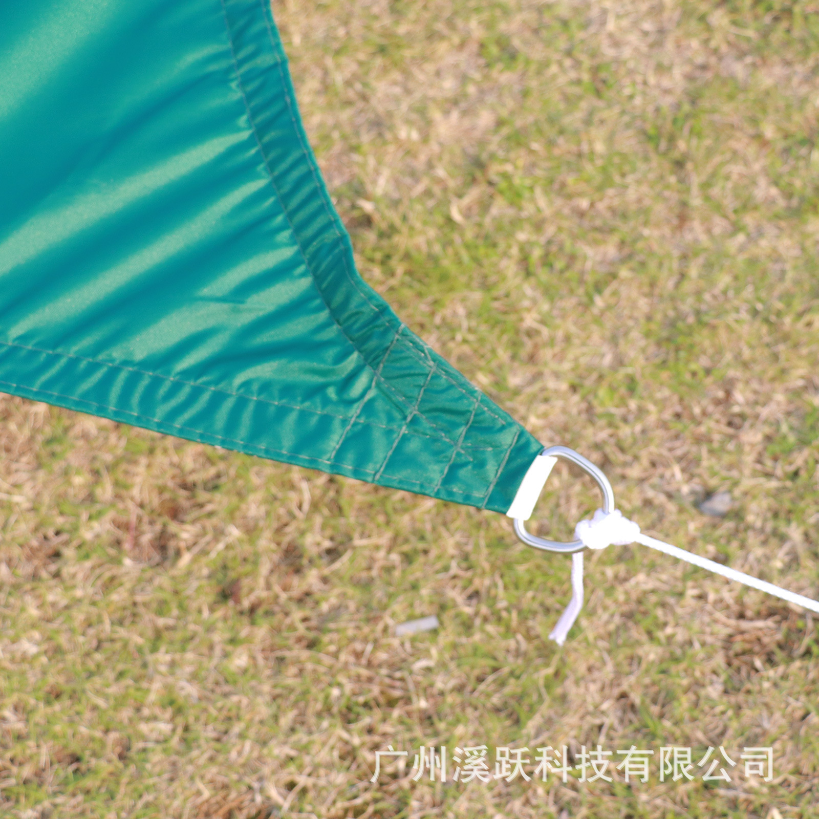 Four-Corner Waterproof Sunshade Sail Polyester Waterproof Sun Protection Uv-Resistant Shade Cloth Sunshade Net for Courtyard Outdoor Villa