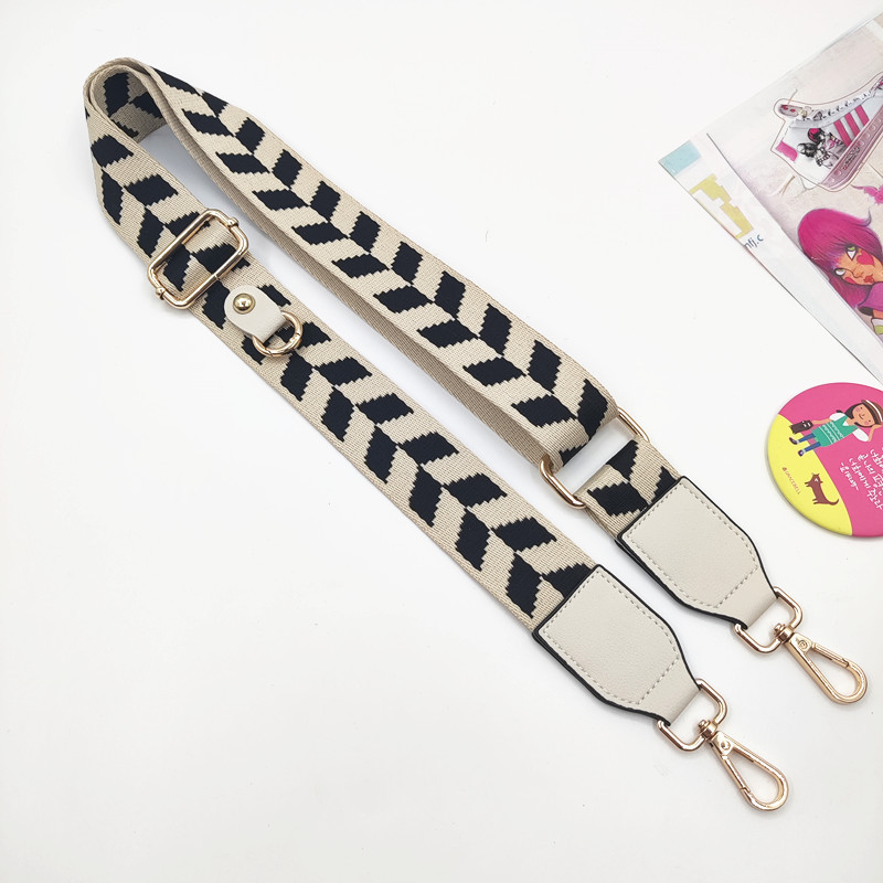 97g Weight Bag Strap Bag Accessories Type 1 Piece, 1 Set Quantity Casual, Daily Occasion Polyester Material Geometric, Leopard Pattern Simple Style, Classic Style Style 1 Piece 1 Set Polyester Geometric Leopard Bag Strap 13
