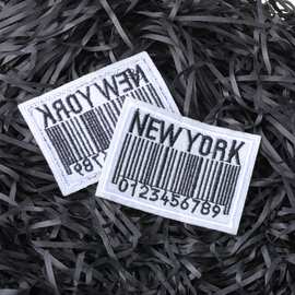 现货衣服PU标皮革皮标皮牌现货商标logo服装刺绣标签纺织辅料