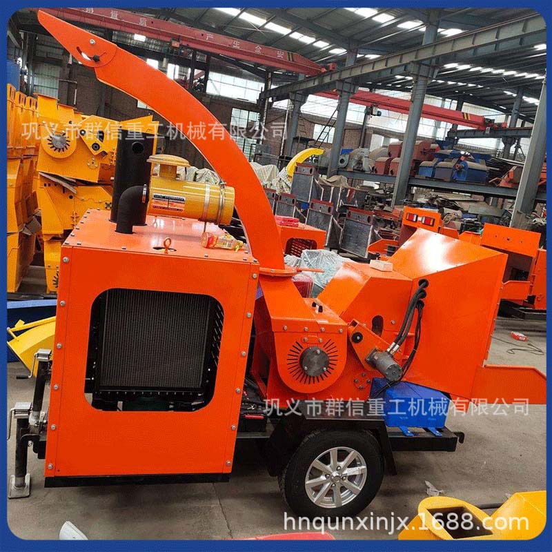 大型树枝粉碎机      园林枝条果园果树家用碎枝机