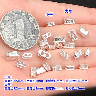double-hole 2mm adjustable clasp spacer: Zərgərlik ara hissələri