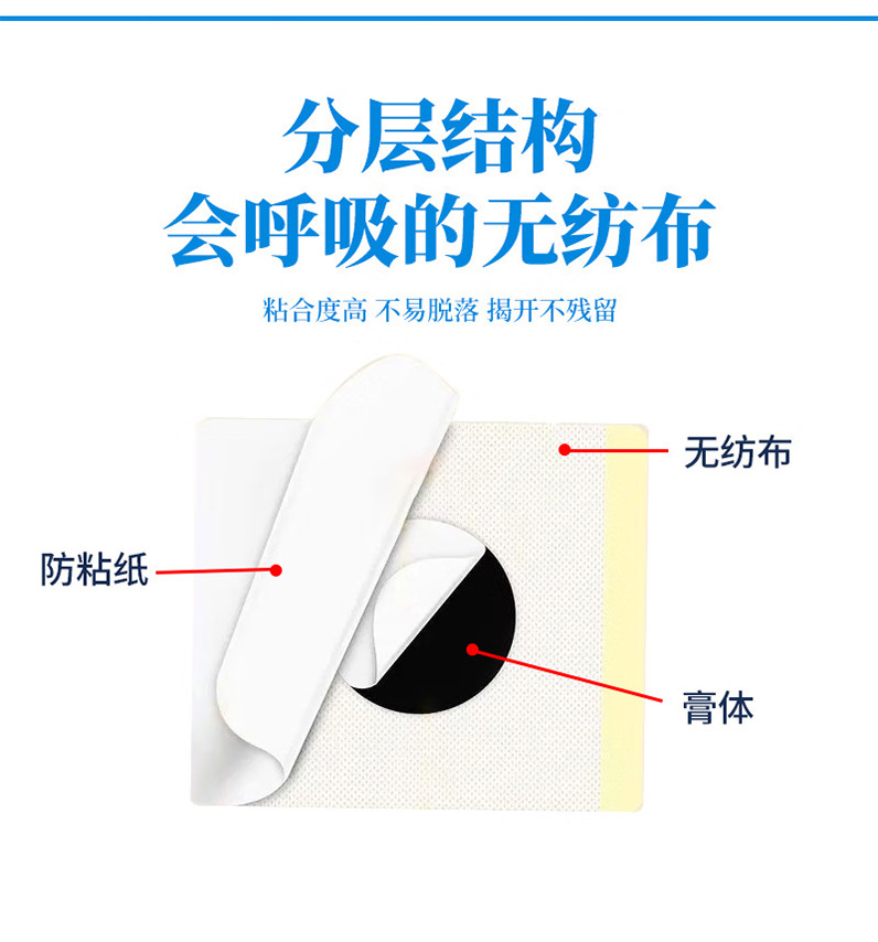 Jingxin Zhuanzhu Acupoint Patch Herbal Extract Focus Patch 8 Patches 3 Boxes quality and texture