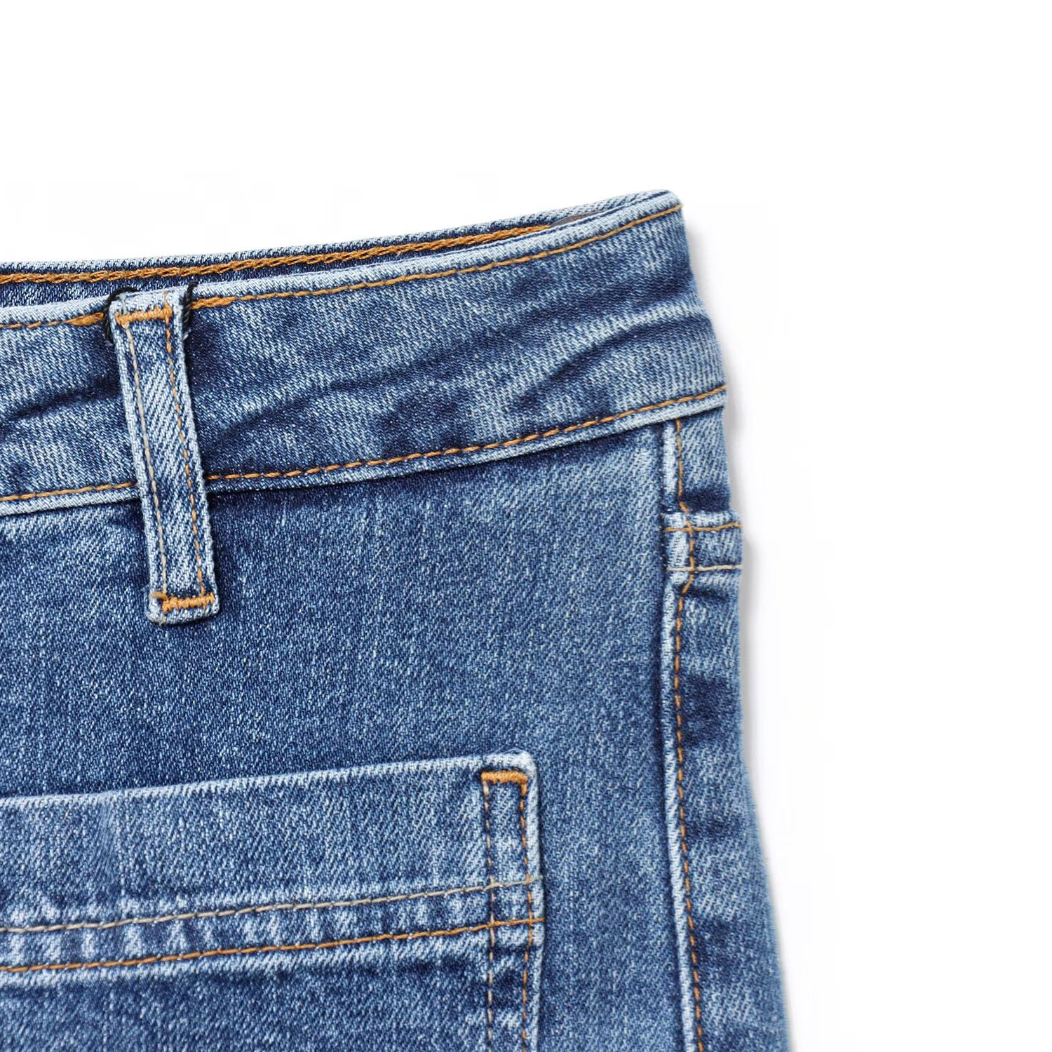 Women's Clothing High-Waisted Straight Leg Jeans Women's Style Summer Patch Pockets For Formal & Casual For Women_ecoleips.com