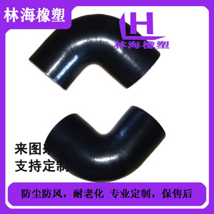 Automotive Silicone Hose Intake Pipe Modification, High Temperature and High Pressure Resistant, Large to Small Turbo Intercooler Reducer Joint Hose