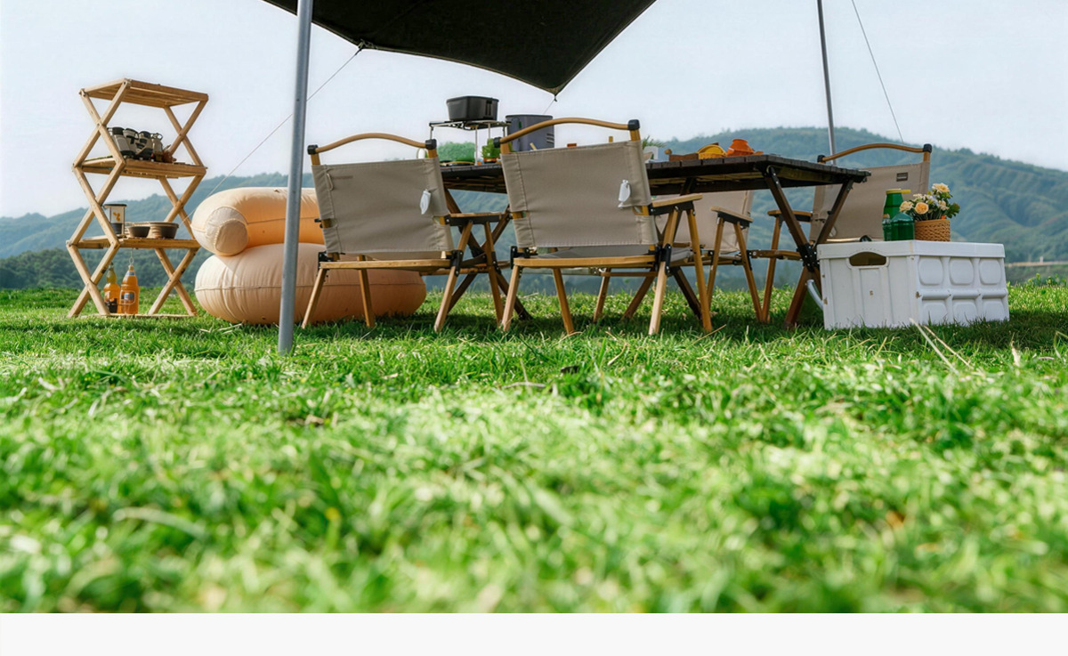 Kuangtu Black-Coated Outdoor Camping Sunshade Tarp, Thickened Sun Protection Coating, Rainproof Large Tarp for Camping