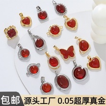 ��Ȼʯ�t��觵���������~�18k���ɫ���p��diy��朶���