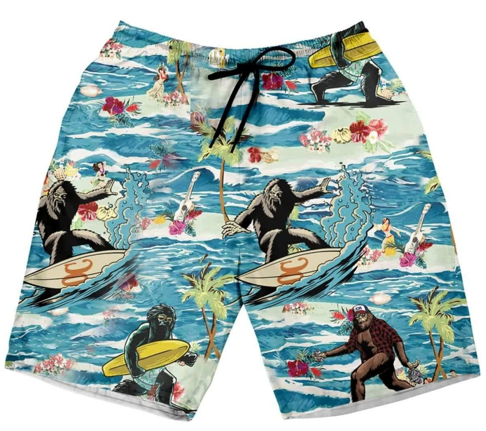 Men's beach quick dry thin trousers for leisure, plus size, loose fit, Amazon