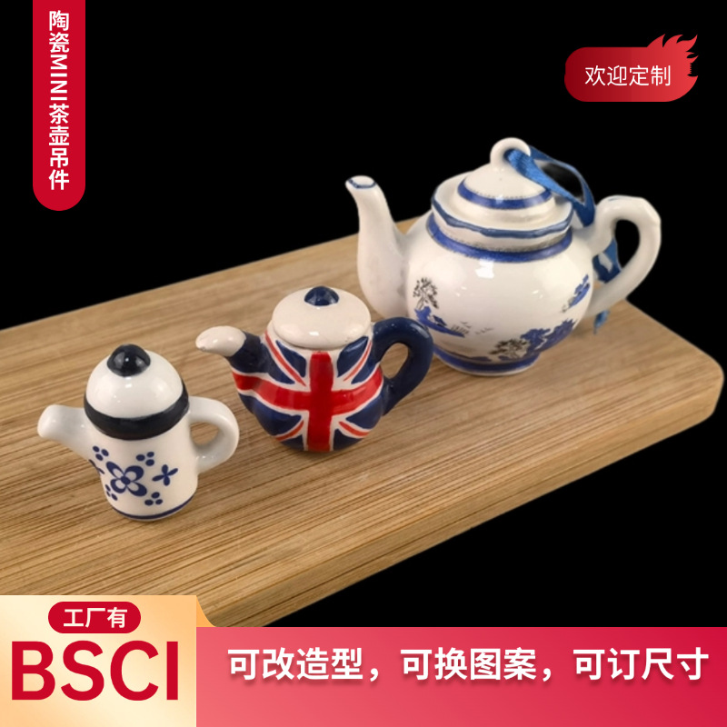 Cuento de bolsillo mini tazón de cerámica set tazón de platos hervidor de agua pequeña cocina escena miniatura de comida jugada en casa