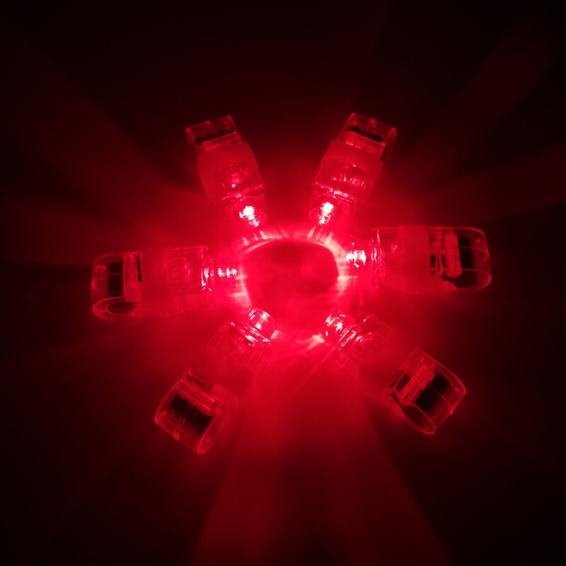 LED 発光フィンガーライトおもちゃナイトクラブコンサート応援小道具メーカー卸売カラフルなフラッシュリングライト|undefined