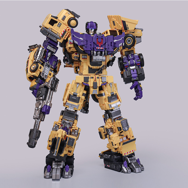 メカニカルインベージョンジャイアント軍団コンビネーションヘラクレス変身おもちゃABCグループキングコング掘削機ブルドーザーモデル|undefined