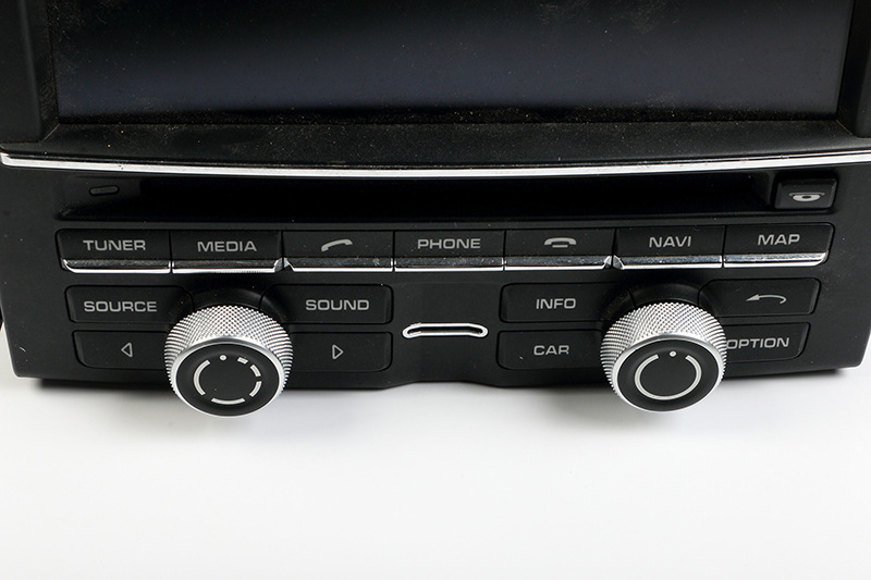 For Porsche volume knob button MacanCayennePanamera911 music switch button 718