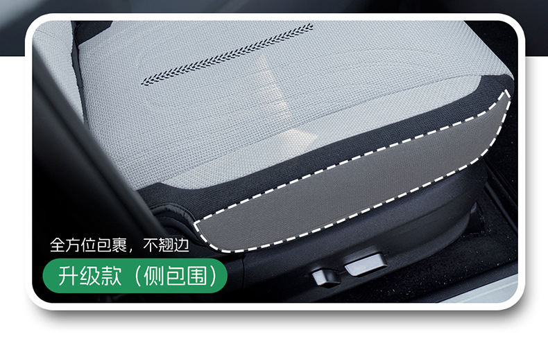 2025 Byd Song Plus Dmi Special Seat Cover Linen Car Seat Cushion Four-Season Universal Breathable Seat Cushion Cover