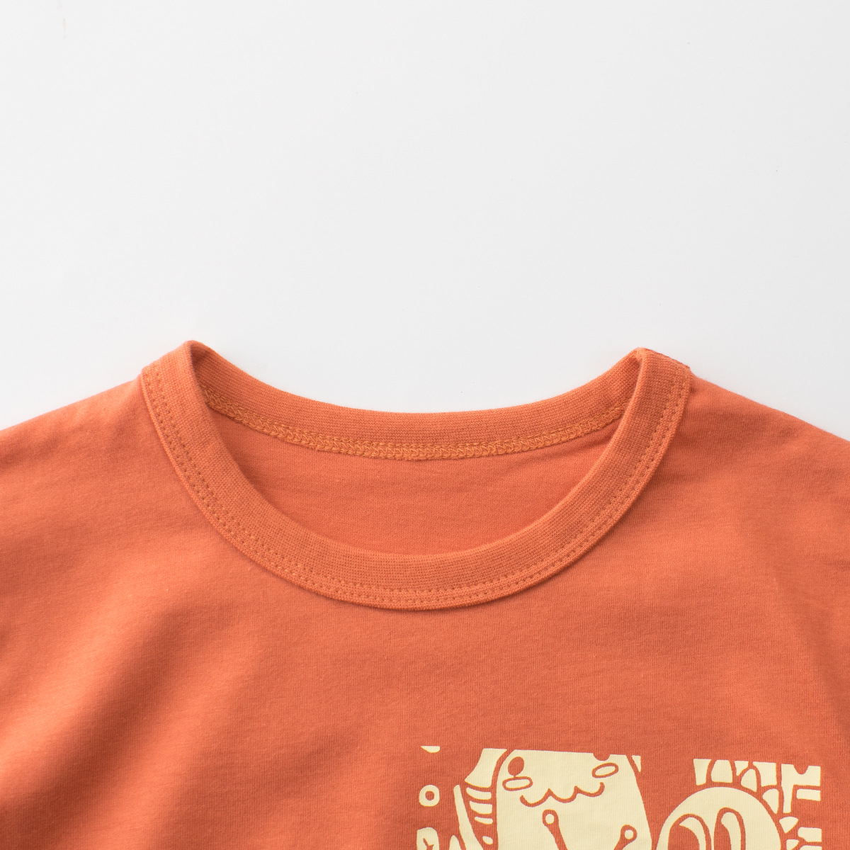 27kids ropa para niños verano dibujos animados para niños camiseta de manga corta versión coreana de ropa de bebé para niños pequeños y medianos