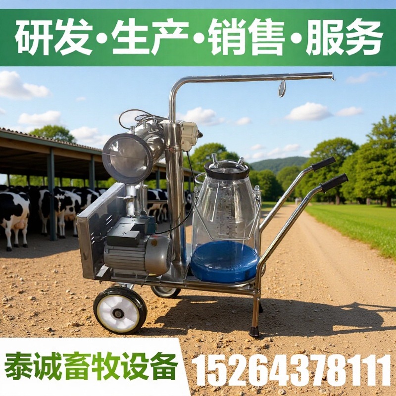 奶牛挤奶机真空泵单桶奶牛挤奶机（本店铺产品需详询后下单）