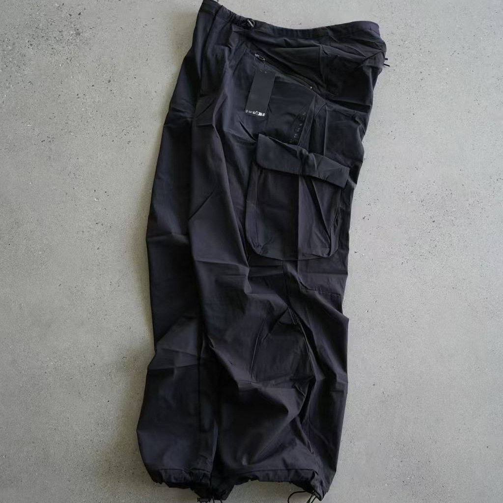 Big pocket paratrooper pants! Outdoor Quick-drying Micro-elastic Functional Lightweight Breathable Casual Leg Trousers Casual Pants for Men and Women