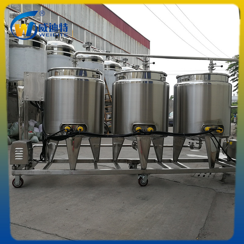 饮料设备清洗机组 不锈钢CIP清洗机 小型移动式CIP清洗机组厂家