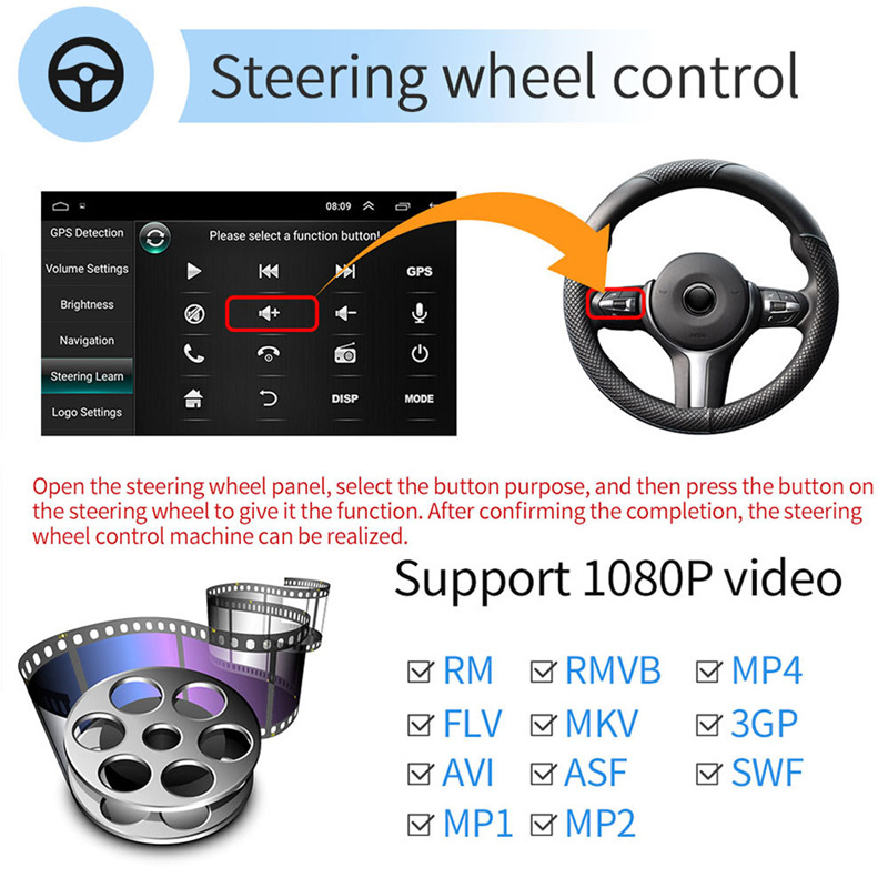 Suitable for Toyota Camry 07-11 Models, Android Large-Screen Car Central Control Navigation, Bluetooth Carplay, High-Definition