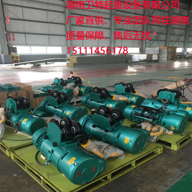 湖南长沙直供电动葫芦1吨2吨3吨5吨10吨16吨防爆冶金单速双速起重